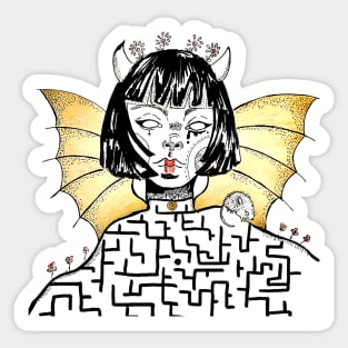 Labyrinth Sticker